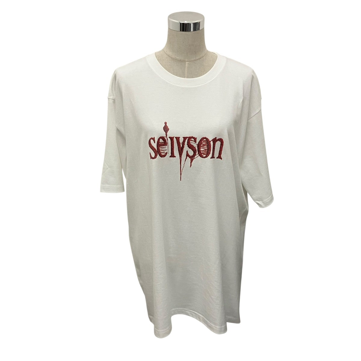 Seivson ロゴプリントTシャツ 古着・中古-2枚目のアイテム画像