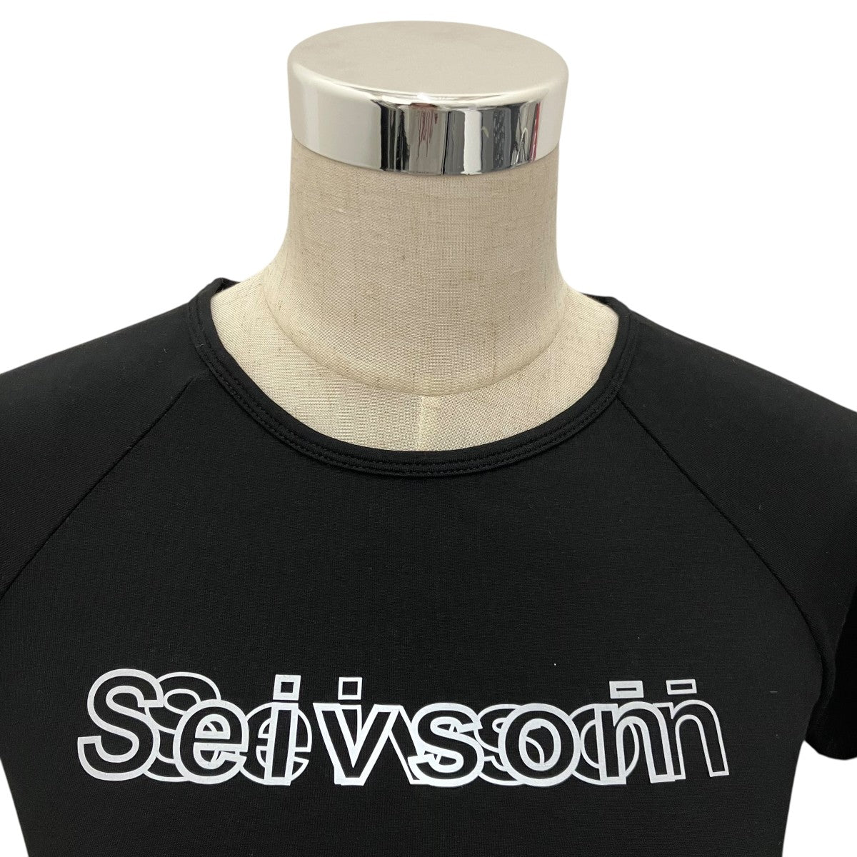 Seivson ロゴラグランTシャツSNS25-HAN-T02 古着・中古-4枚目のアイテム画像