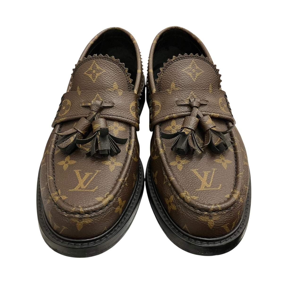 LOUIS VUITTON×NIGO モノグラムタッセルローファーBM0250 古着・中古-2枚目のアイテム画像