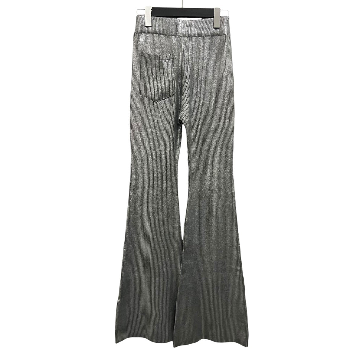 PAMEO POSE 【FOIL PRINTED FLARED KNIT PANTS】フレアニットパンツ2324507008 古着・中古-2枚目のアイテム画像