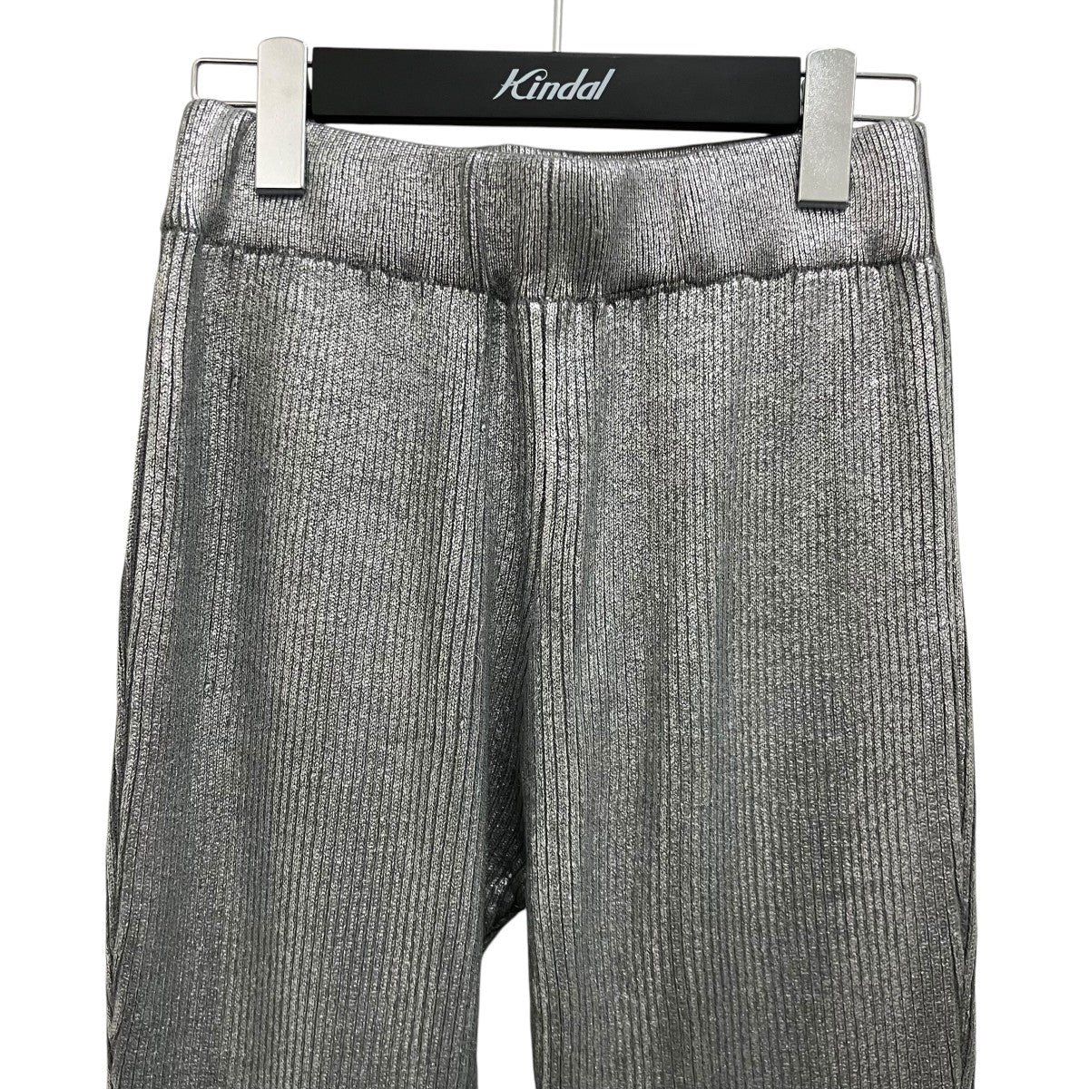 PAMEO POSE 【FOIL PRINTED FLARED KNIT PANTS】フレアニットパンツ2324507008 古着・中古-3枚目のアイテム画像