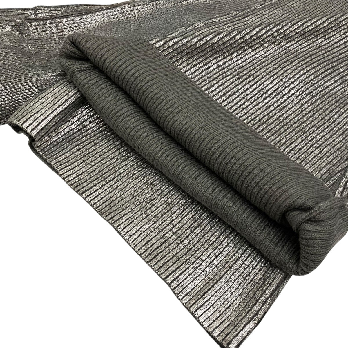 PAMEO POSE 【FOIL PRINTED FLARED KNIT PANTS】フレアニットパンツ2324507008 古着・中古-6枚目のアイテム画像