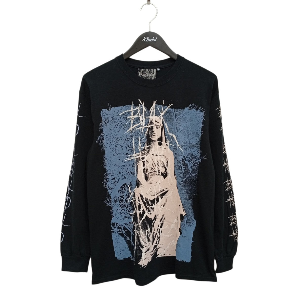プリント長袖Tシャツ
