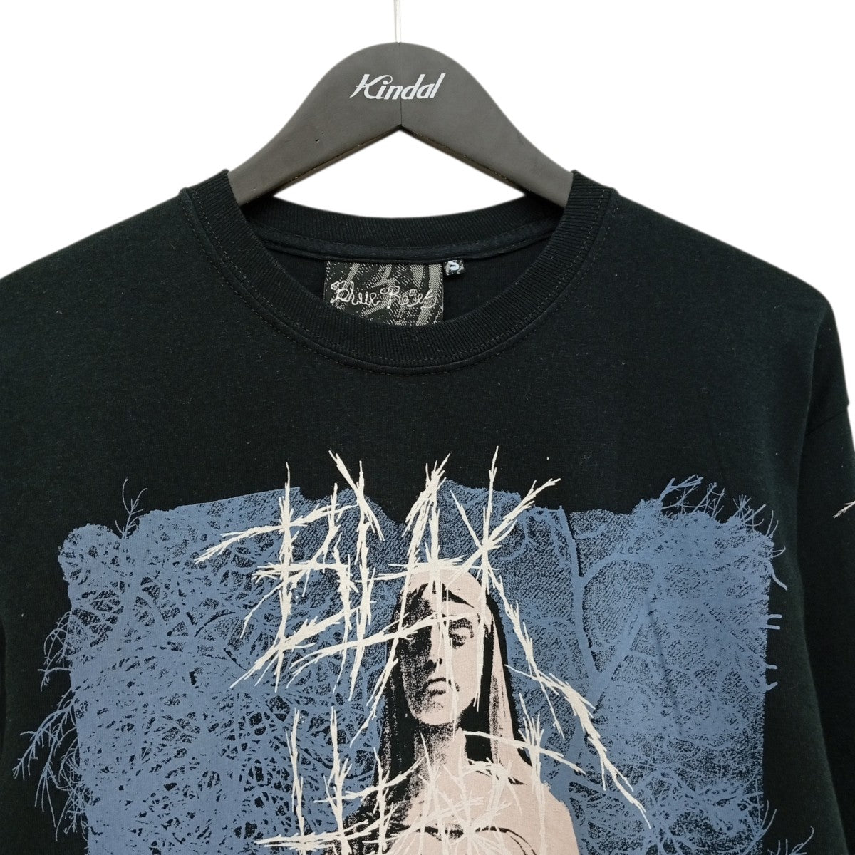 プリント長袖Tシャツ