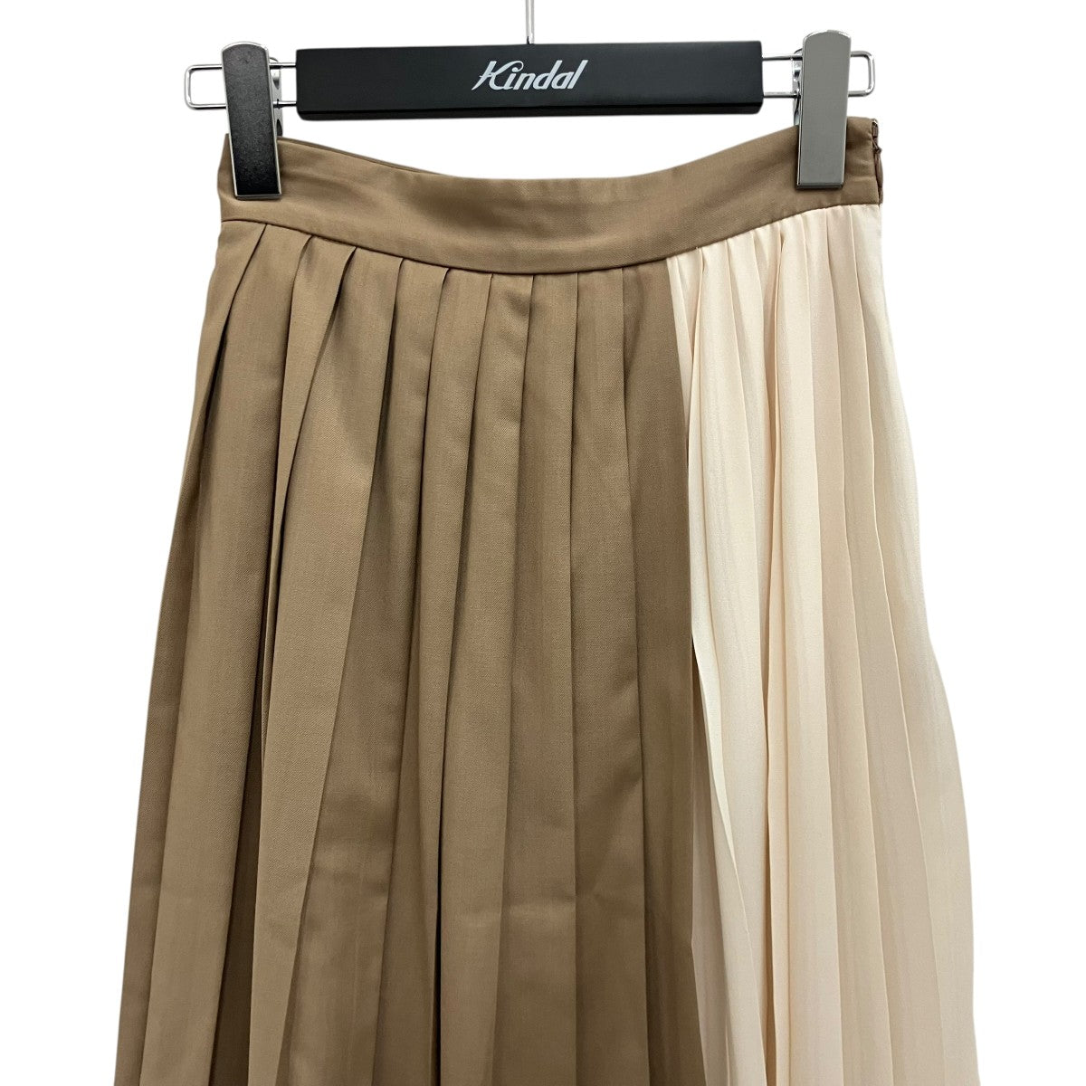 CLANE 【BI COLOR PLEATS SKIRT】バイカラープリーツスカート10109-6132 古着・中古-3枚目のアイテム画像