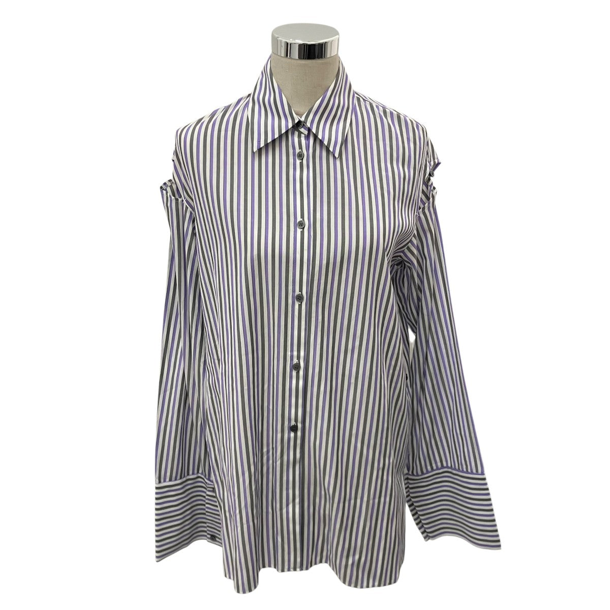 【STRIPE PLAYFUL SHIRT】ストライプシャツ112320430020