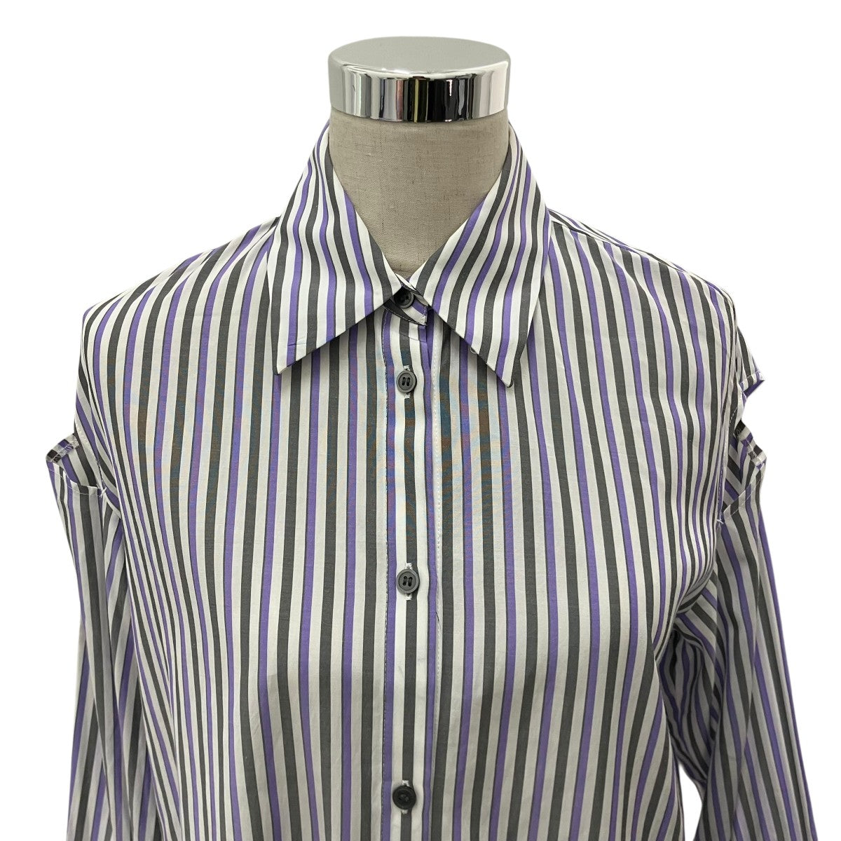 【STRIPE PLAYFUL SHIRT】ストライプシャツ112320430020