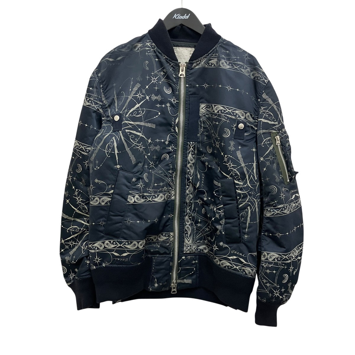 20AW【BANDANA PRINT MA-1 BOMBER JACKET】MA-120-02329M