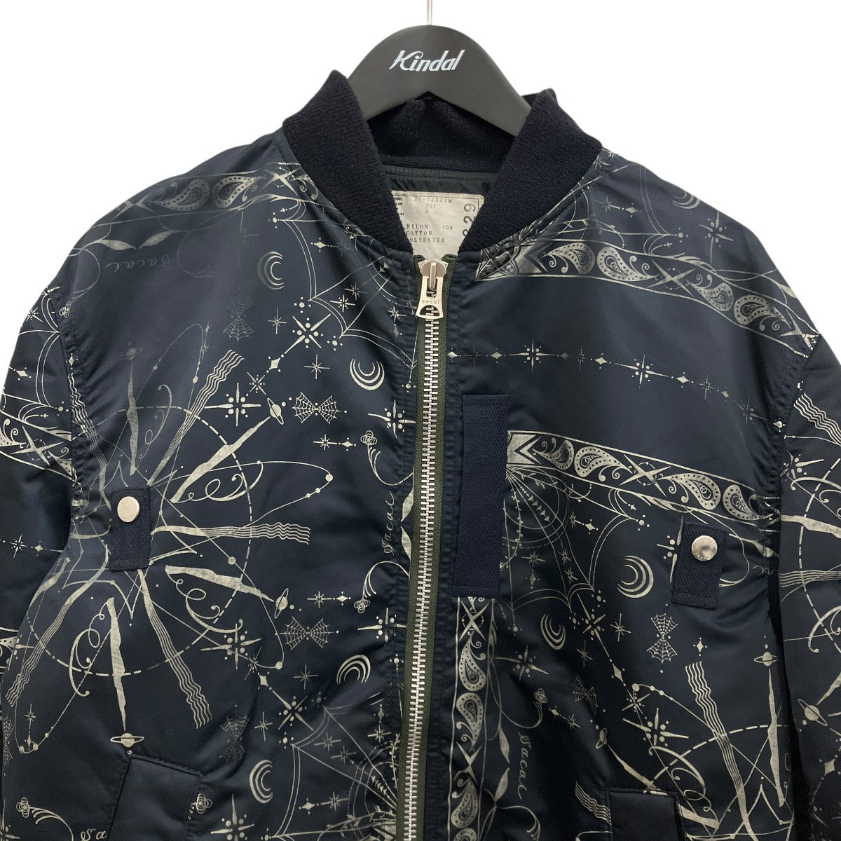 20AW【BANDANA PRINT MA-1 BOMBER JACKET】MA-120-02329M