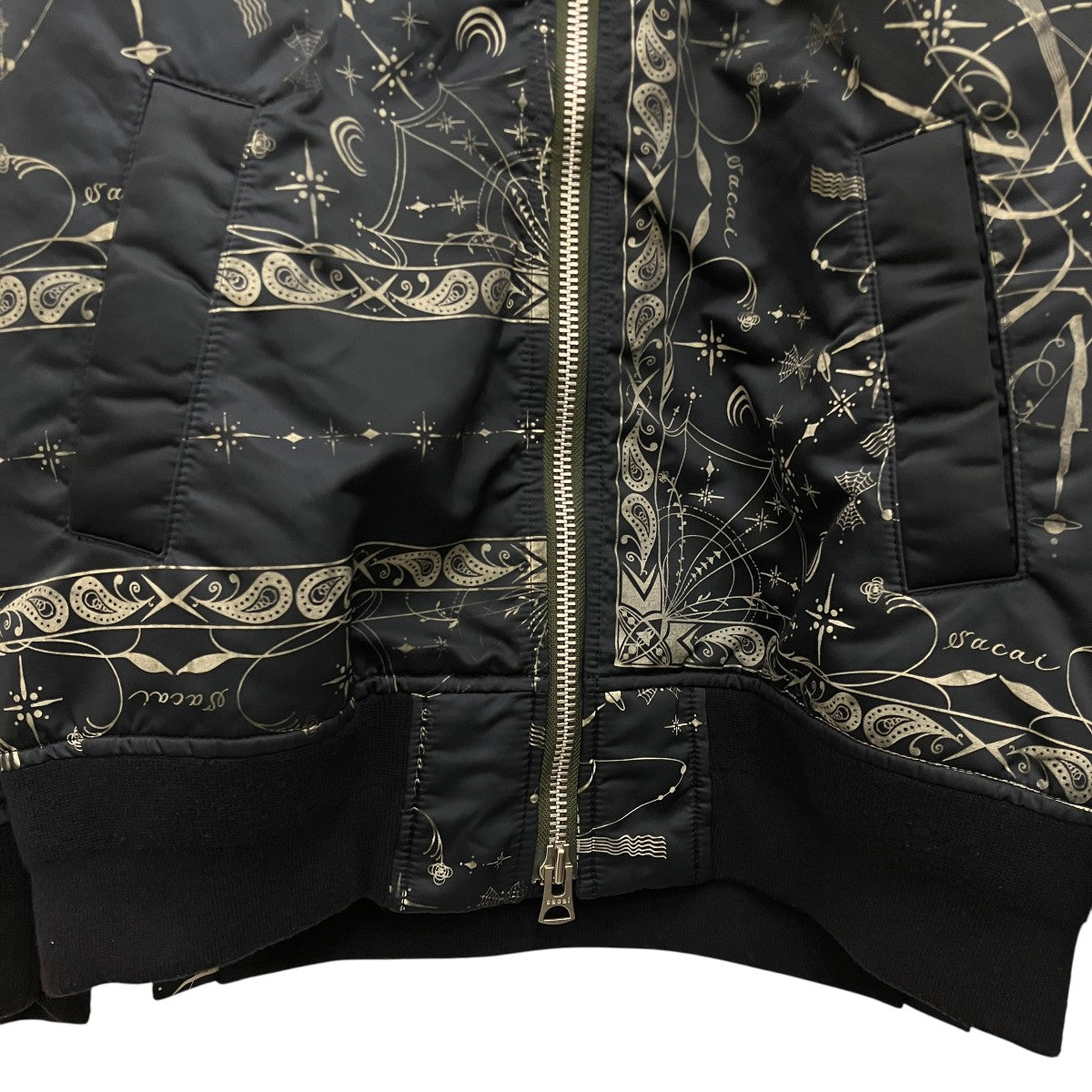 20AW【BANDANA PRINT MA-1 BOMBER JACKET】MA-120-02329M