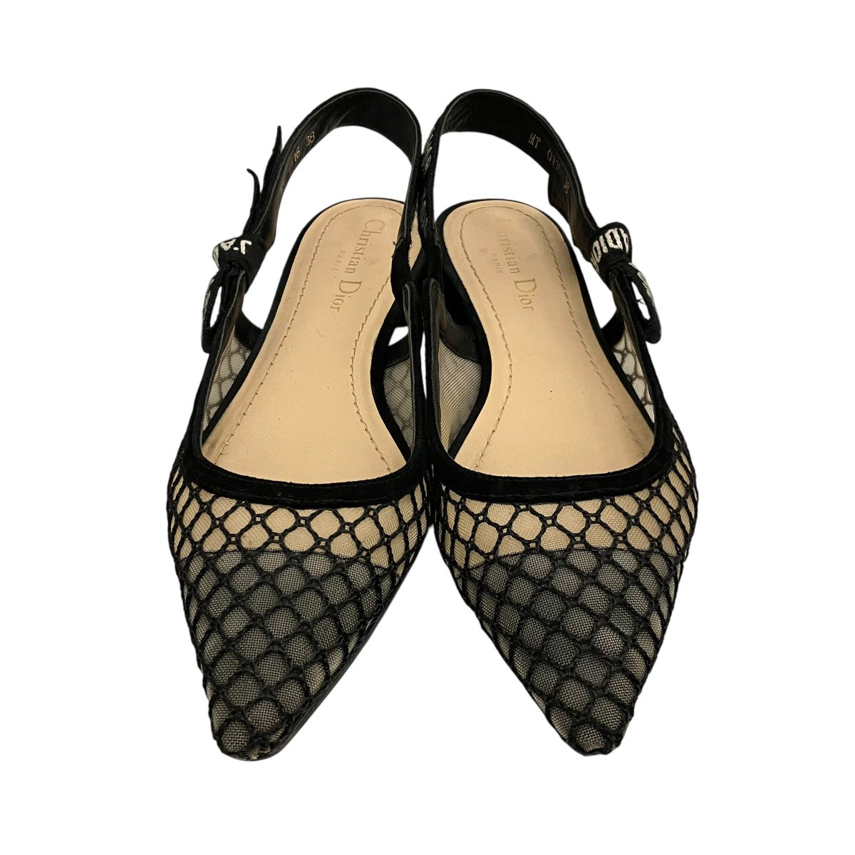 Christian Dior J’ADIORスリングバックフラットパンプス 古着・中古-2枚目のアイテム画像
