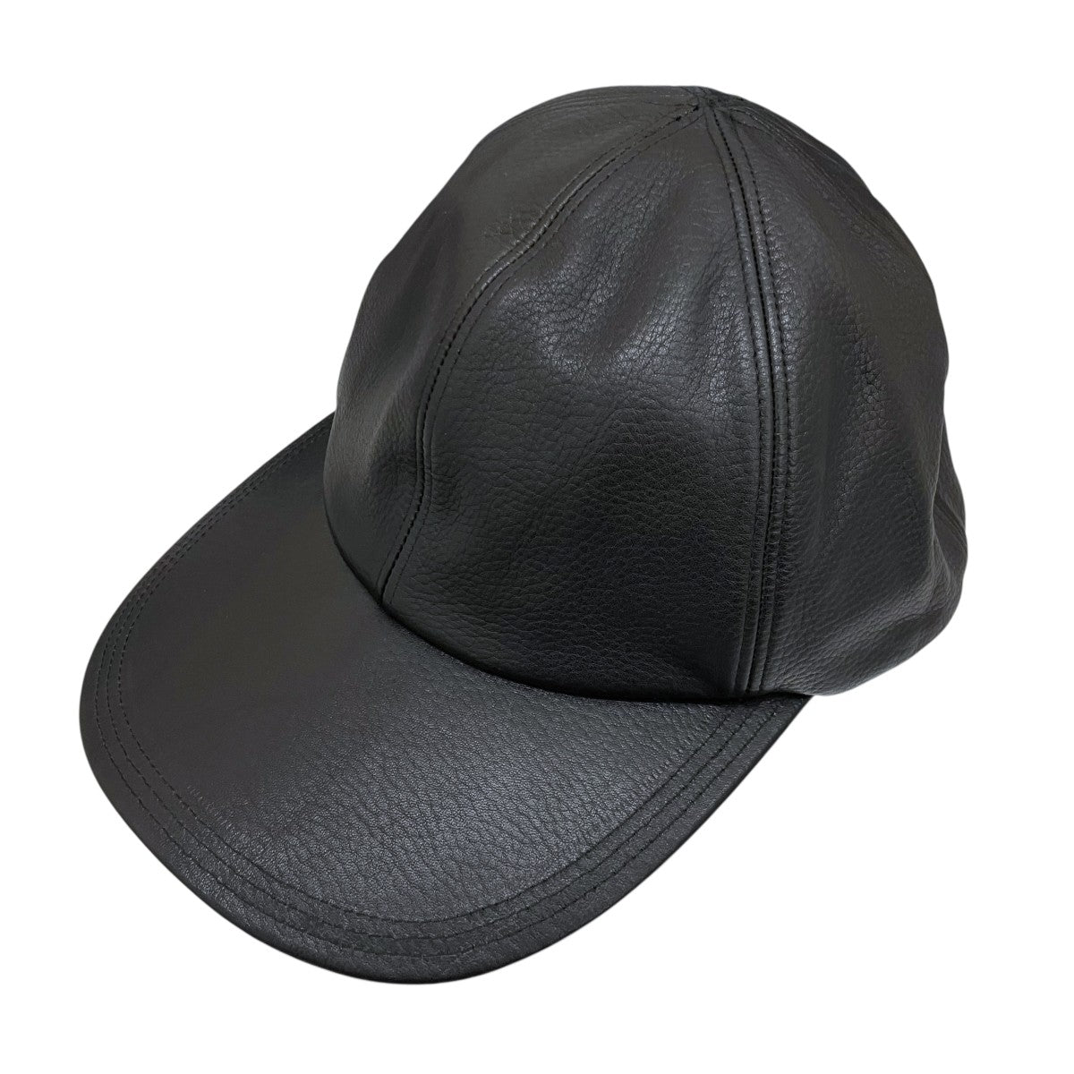 SOLARIS＆CO 【Steerhide Curved Visor Cap LAPHROAIG】ステアハイドキャップX01009 古着・中古-1枚目のアイテム画像