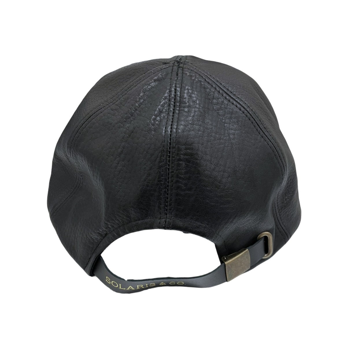 SOLARIS＆CO 【Steerhide Curved Visor Cap LAPHROAIG】ステアハイドキャップX01009 古着・中古-3枚目のアイテム画像