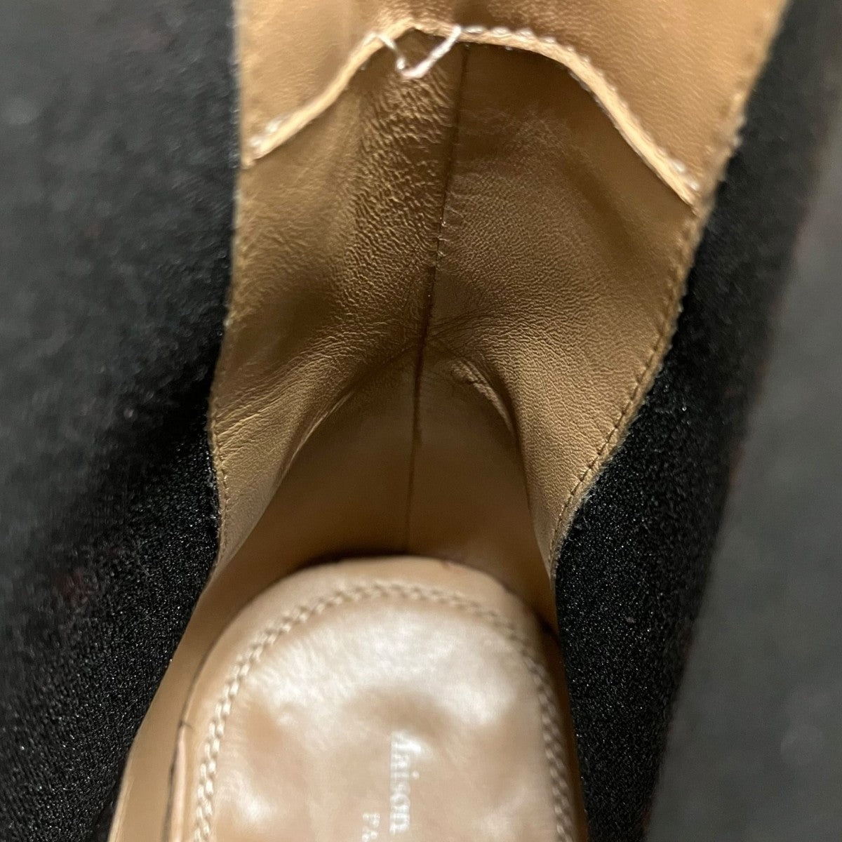 Maison Margiela22 レザーサイドゴア足袋ブーツS57WU0150 古着・中古-8枚目のアイテム画像