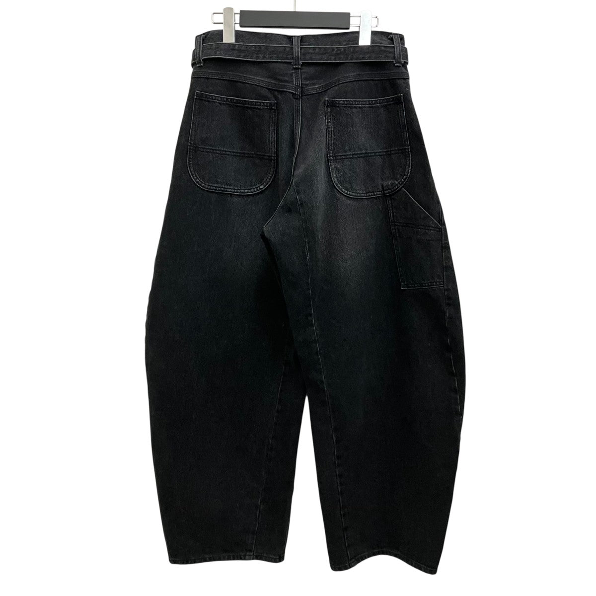 sacai 26SSベルテッドデニムパンツ26-03930M 古着・中古-2枚目のアイテム画像
