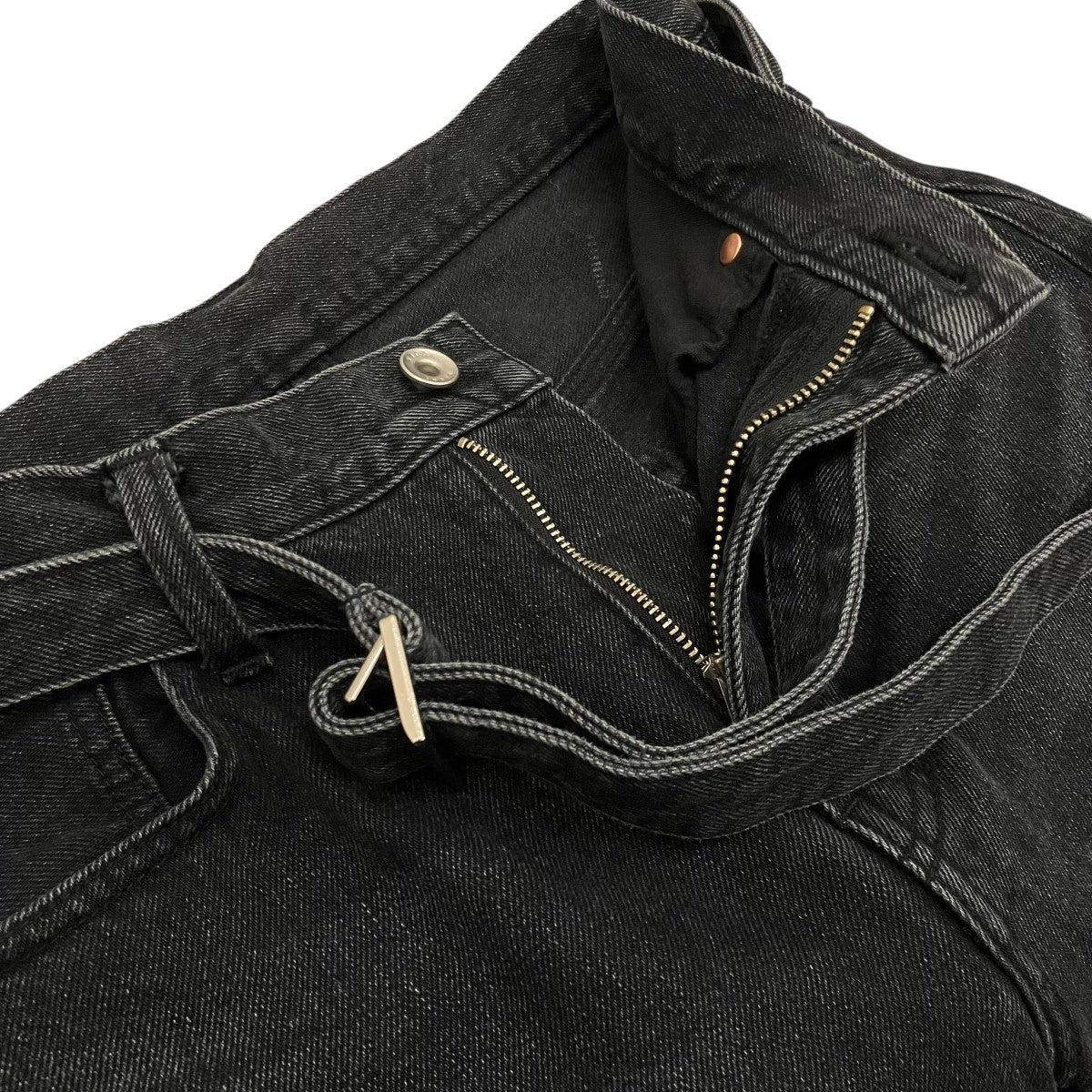 sacai 26SSベルテッドデニムパンツ26-03930M 古着・中古-5枚目のアイテム画像