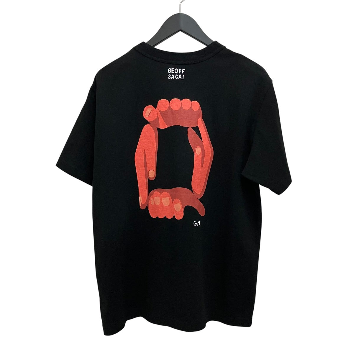 sacai 26SS【GEOFF SACAI PRINT TーSHIRT】プリントTシャツ26-01121S 古着・中古-2枚目のアイテム画像