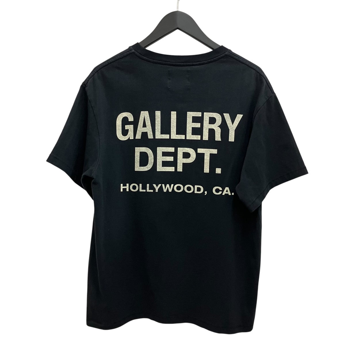 GALLERY DEPT(ギャラリー デプト) ロゴTシャツ ブラック サイズ S