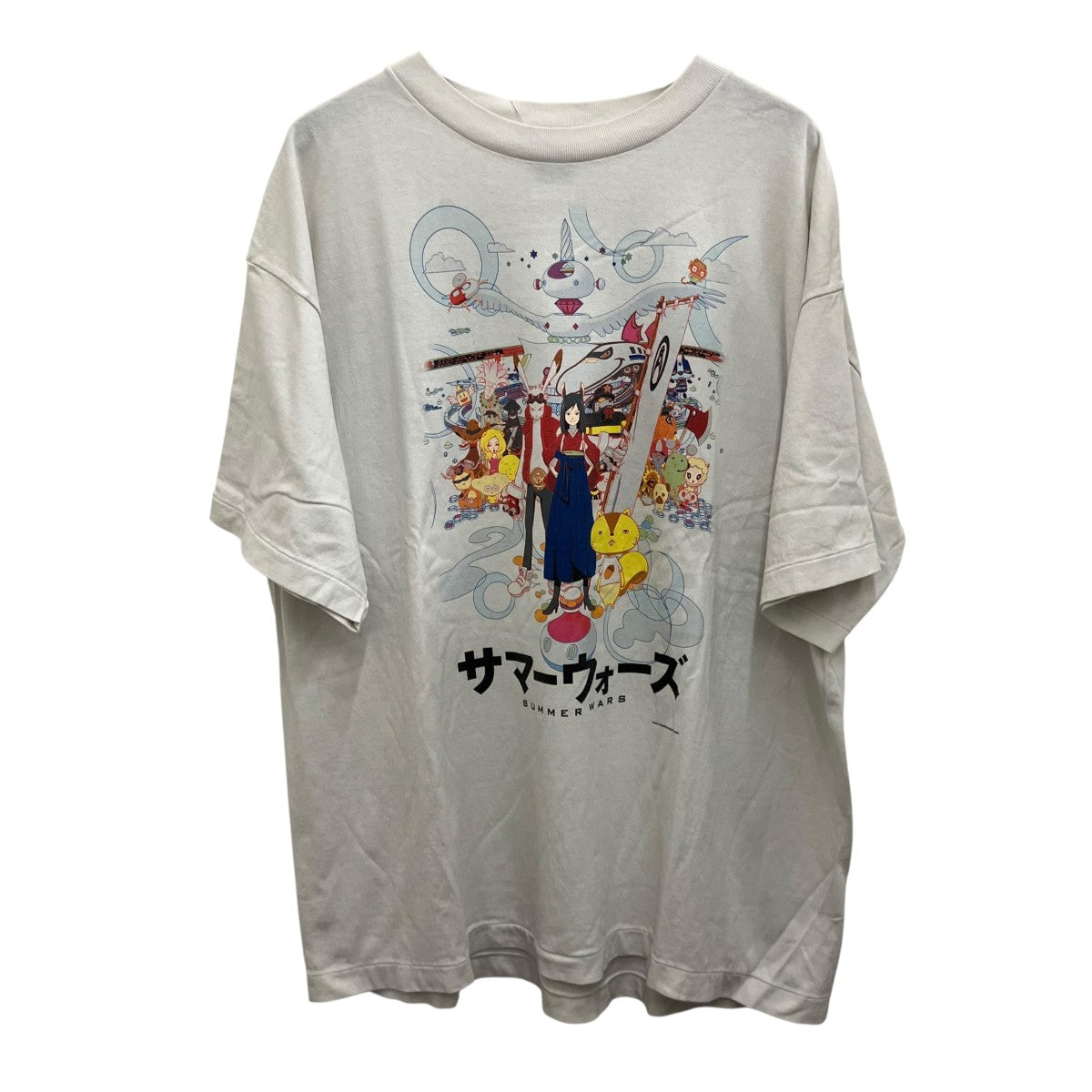 SAINT MICHAEL 【 SG SS TEE SUMMER WARS】プリントTシャツSM-YS1-0000-C28 古着・中古-1枚目のアイテム画像