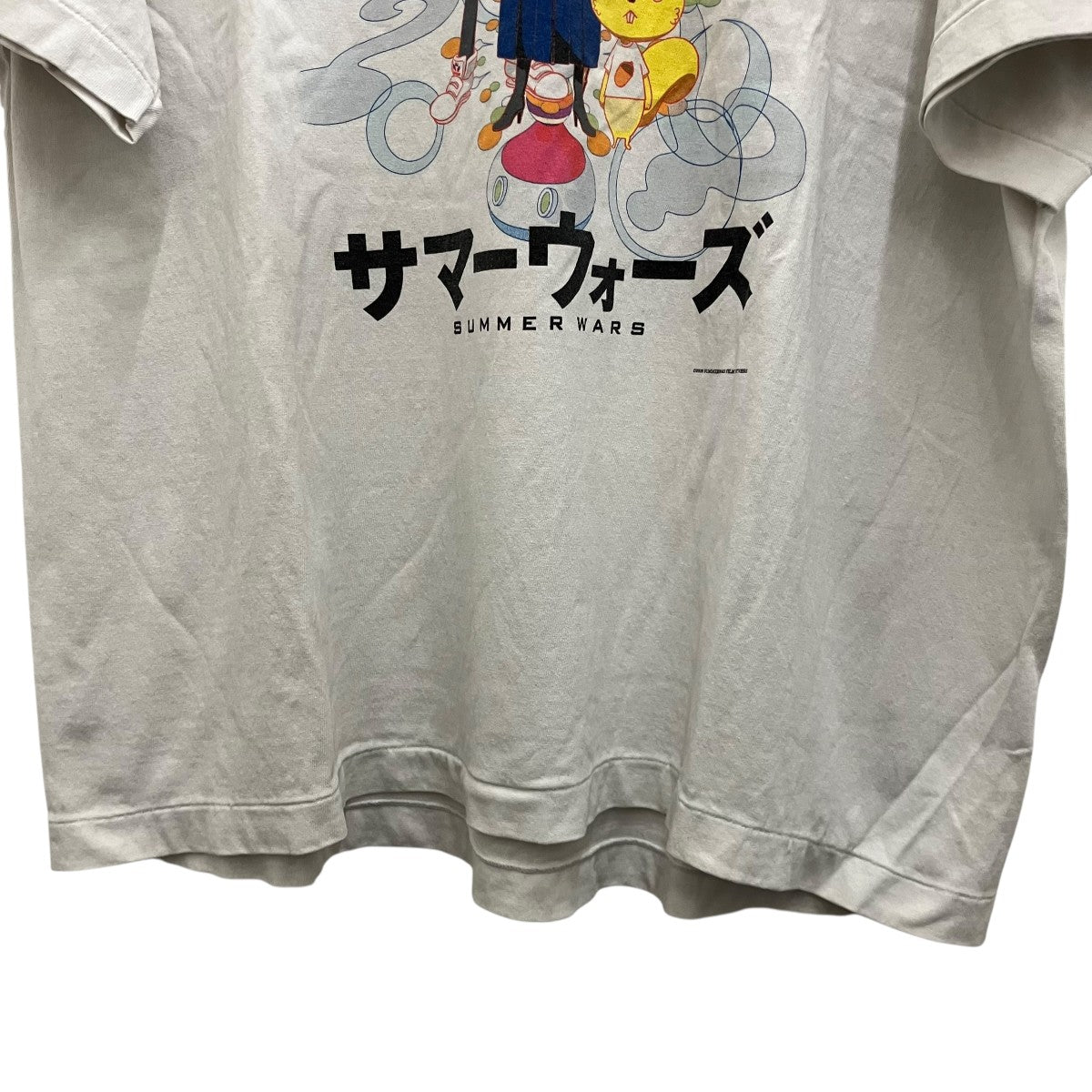 SAINT MICHAEL 【 SG SS TEE SUMMER WARS】プリントTシャツSM-YS1-0000-C28 古着・中古-4枚目のアイテム画像