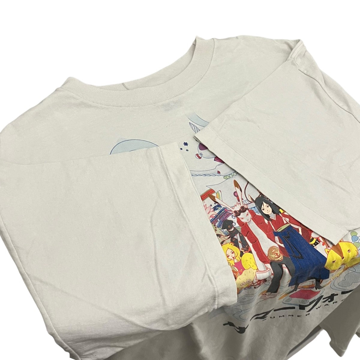 SAINT MICHAEL 【 SG SS TEE SUMMER WARS】プリントTシャツSM-YS1-0000-C28 古着・中古-5枚目のアイテム画像
