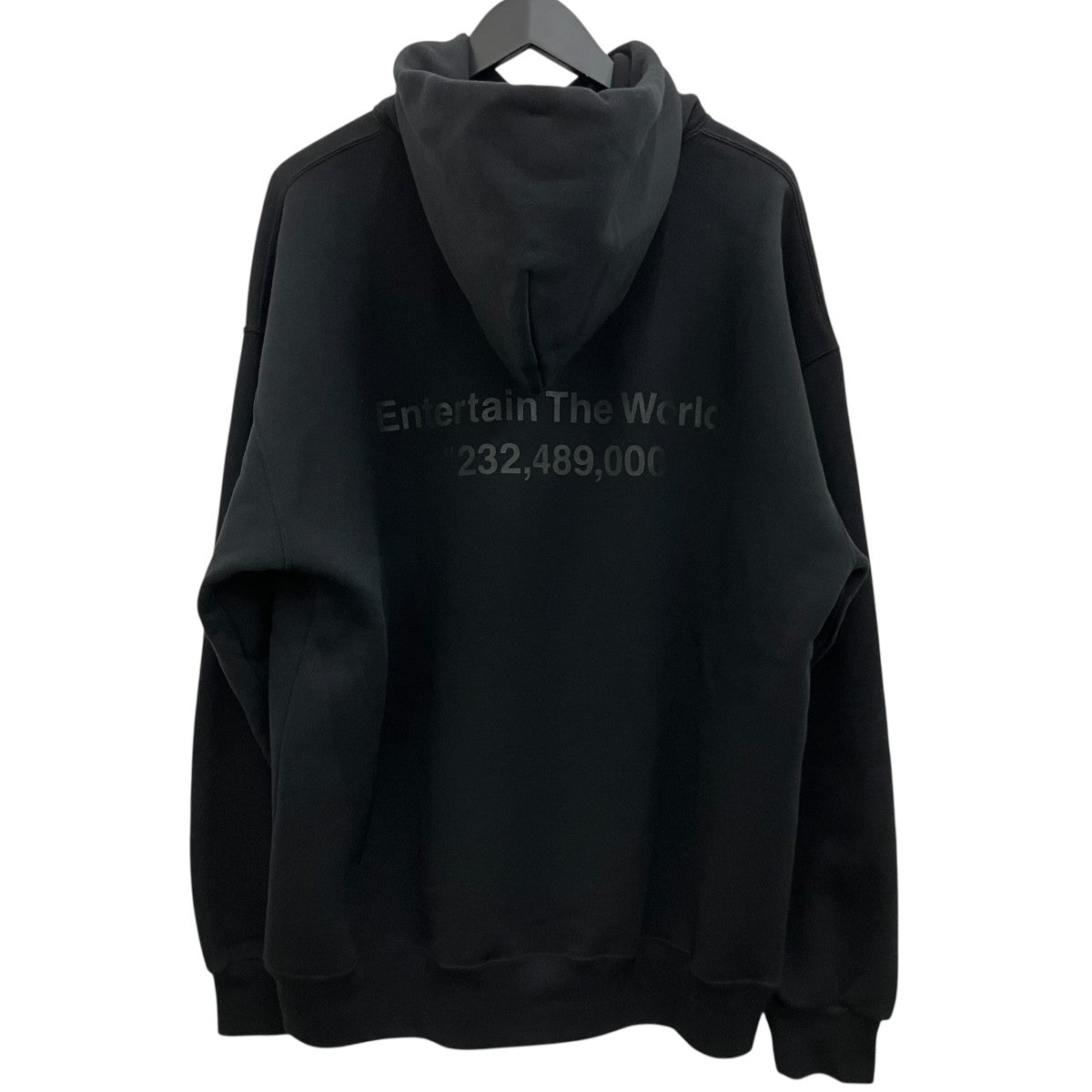 ENNOY ブラック パーカー Lサイズ THE ENNOY PROFESSIONAL×NETFLIX プルオーバーパーカーAW23BRENCT02NTL