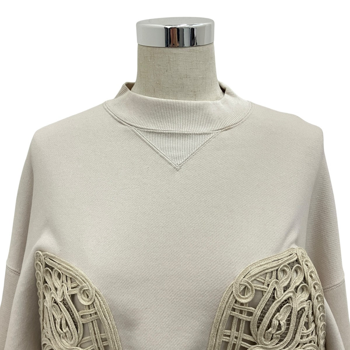 25SS【CORDING EMBROIDERY CROPPED SWEATSHIRT】クロップドスウェットMM25SS-JS051