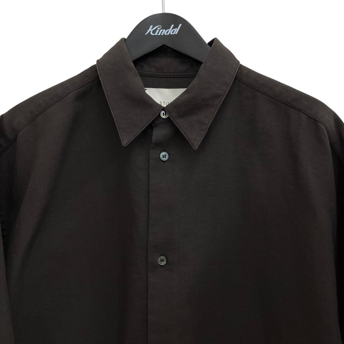 STUDIO NICHOLSON 【SANKO SHIRT】半袖シャツSNM-1267 古着・中古-3枚目のアイテム画像