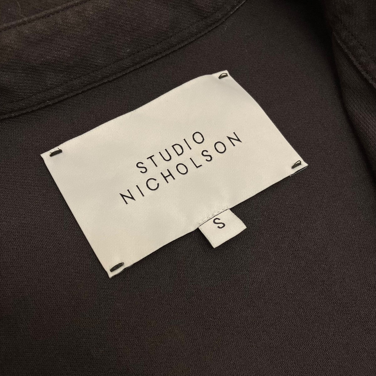 STUDIO NICHOLSON 【SANKO SHIRT】半袖シャツSNM-1267 古着・中古-8枚目のアイテム画像