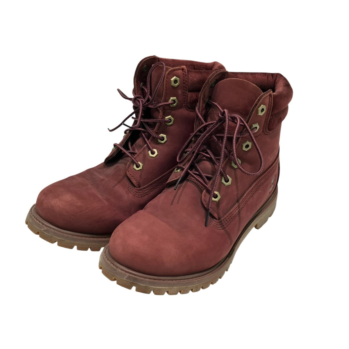 Timberland スウェード レースアップブーツA3740 古着・中古-1枚目のアイテム画像