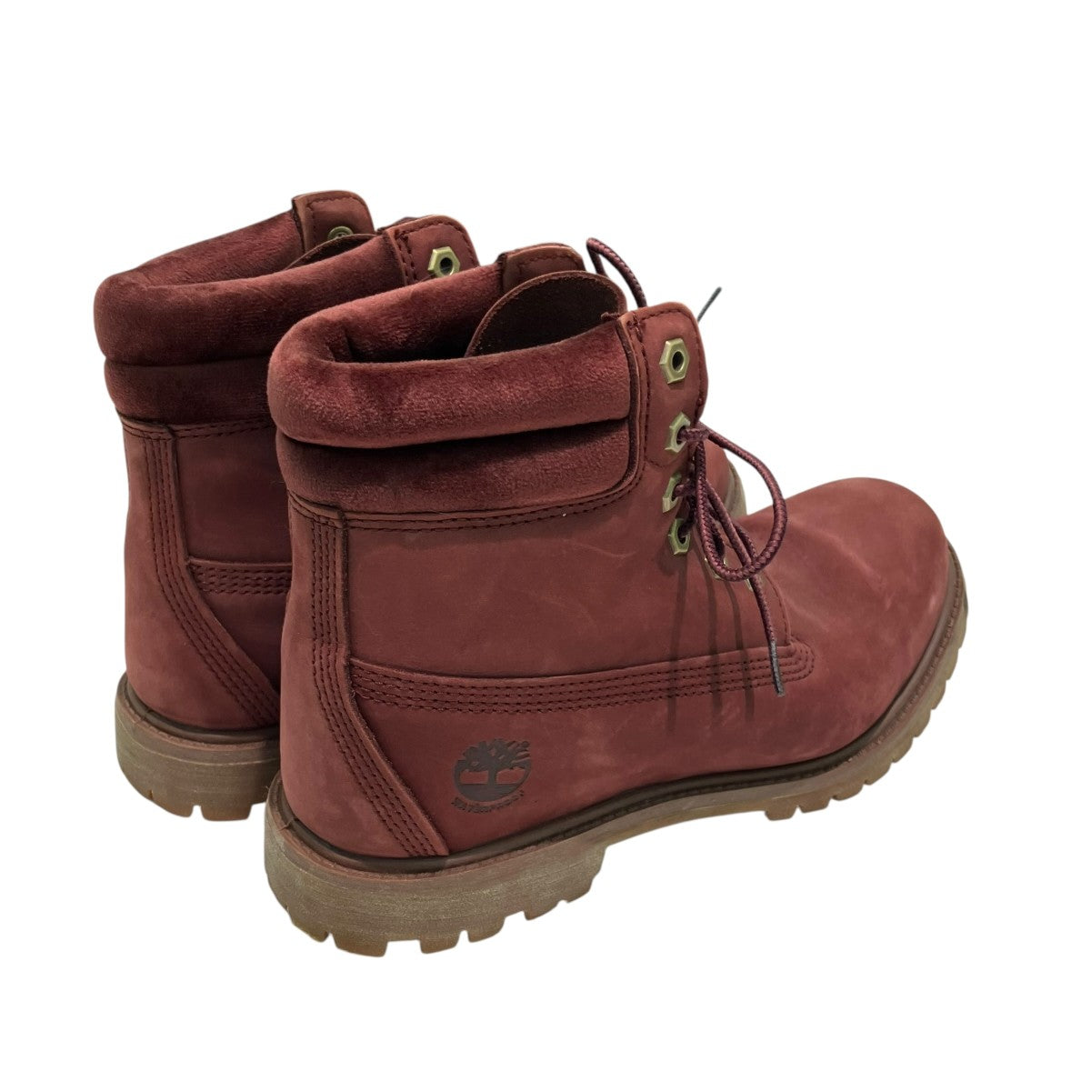 Timberland スウェード レースアップブーツA3740 古着・中古-2枚目のアイテム画像