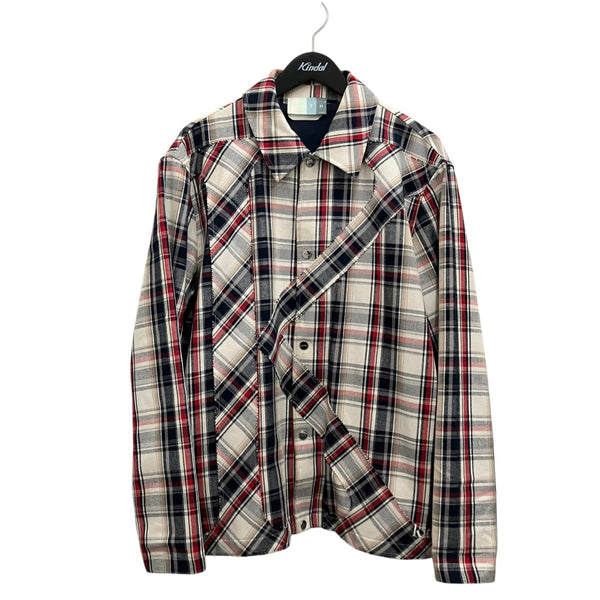ジャケット・アウター Kith Plaid Initial K Jacket s KITH(キス) 【Plaid Initial K Jacket】チェックシャツジャケット