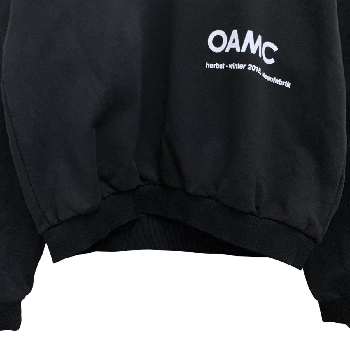 OAMC ロゴプリントクルーネックスウェットOAYN700167 古着・中古-4枚目のアイテム画像