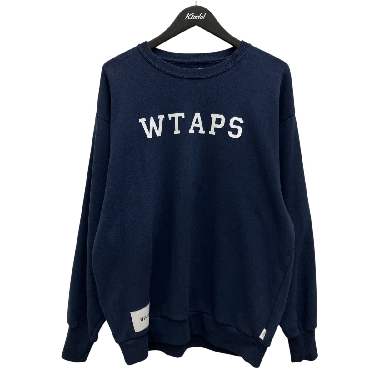 WTAPS 【ACADEMY SWEATER COPO】ロゴプリントスウェット221ATDT-CSM18 古着・中古-1枚目のアイテム画像