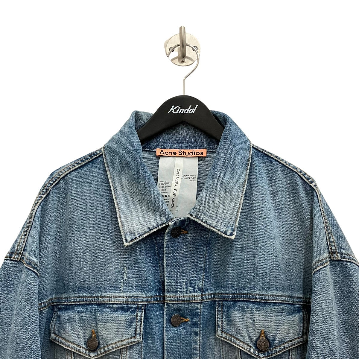 ACNE STUDIOS オーバーサイズデニムジャケットFN-UX-OUTW000008 古着・中古-3枚目のアイテム画像