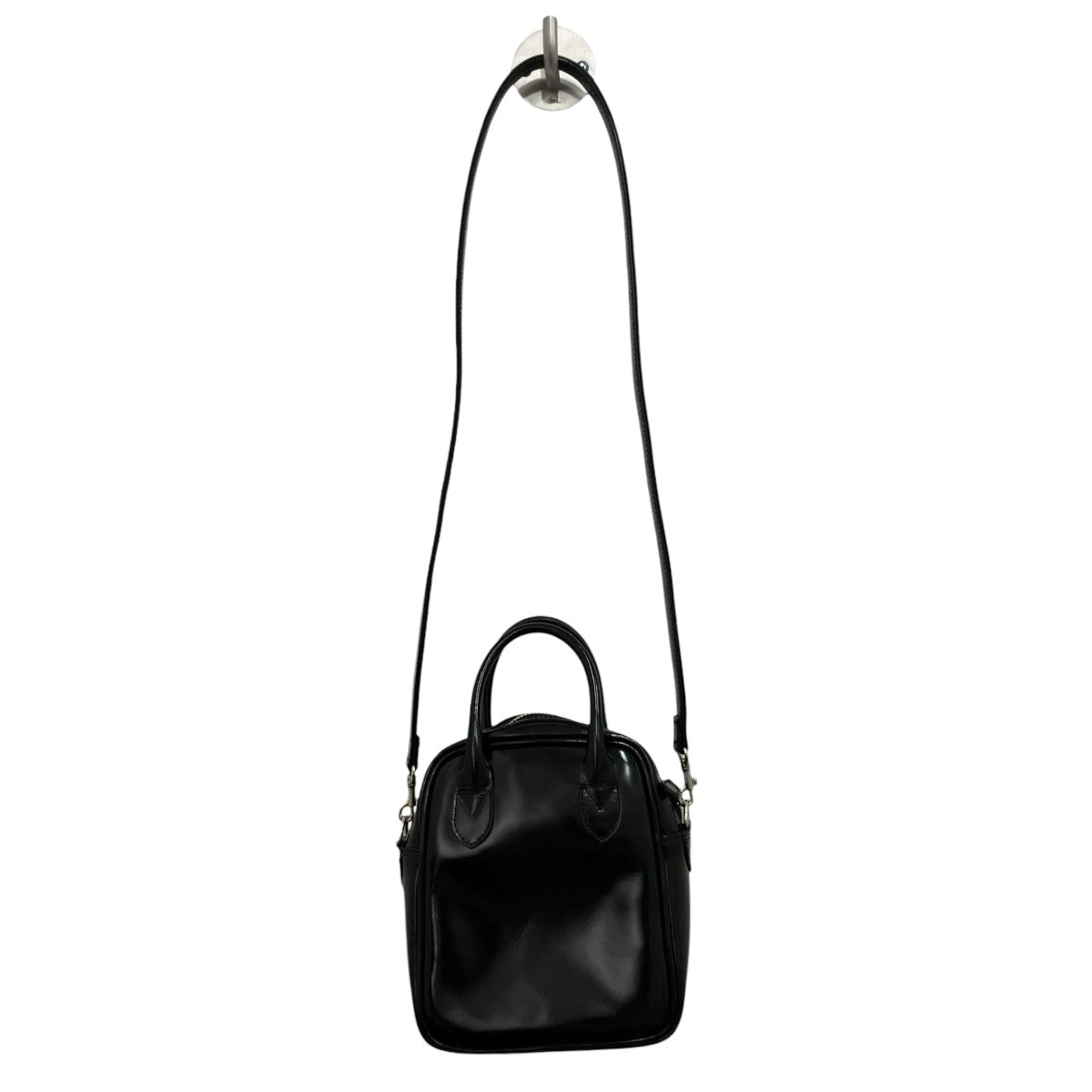 COMME des GARCONS パテントレザー2WAYミニハンドバッグKZ-K 262 古着・中古-3枚目のアイテム画像