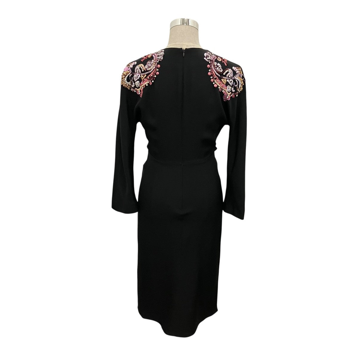 【VESTITI DRESS】ビジューシルクカーディガン