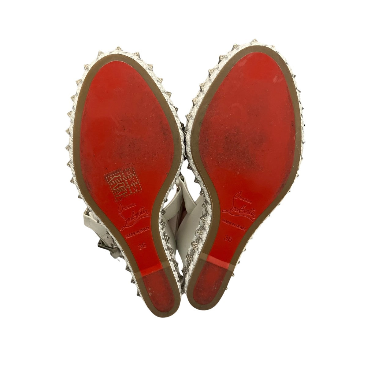 Christian Louboutin(クリスチャンルブタン) スタッズサンダル