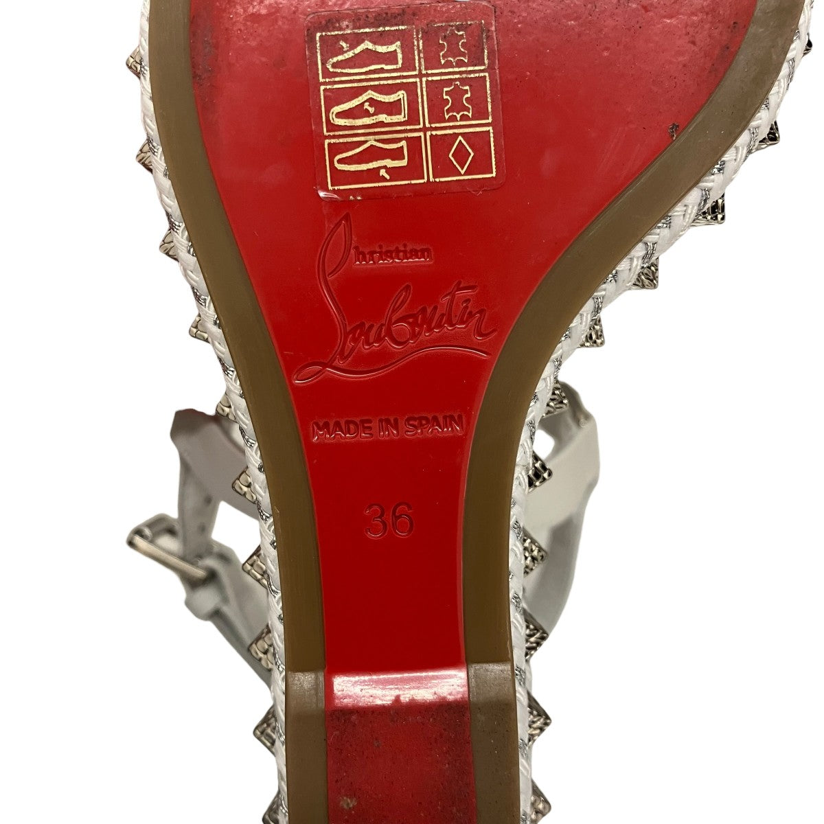 Christian Louboutin(クリスチャンルブタン) スタッズサンダル