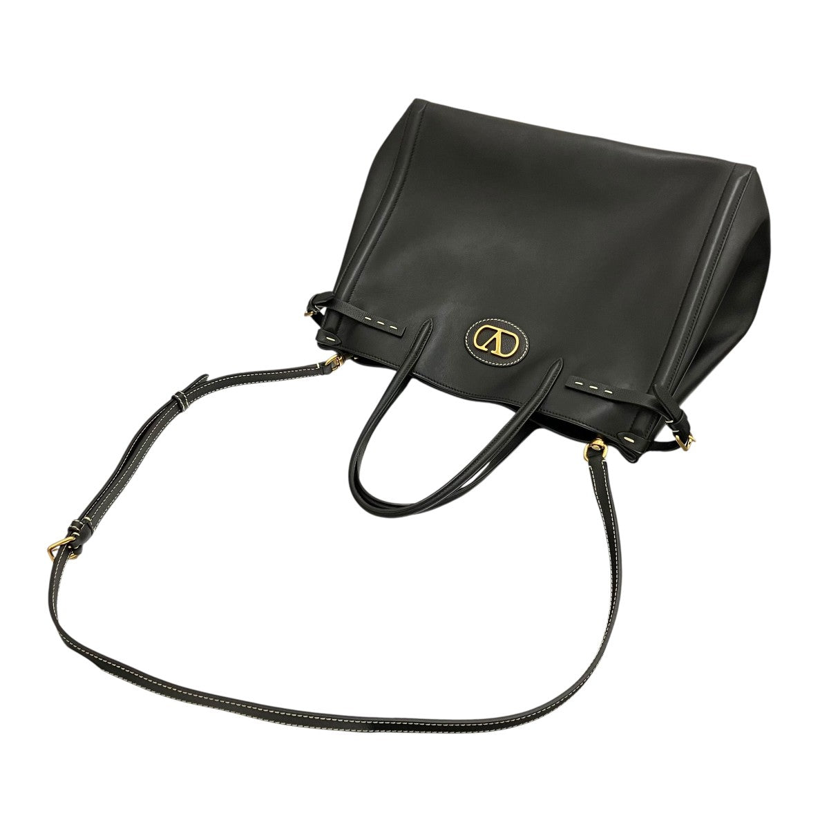 VALENTINO アンティーブレザートートバッグ6Y2B0D16RBN 古着・中古-4枚目のアイテム画像