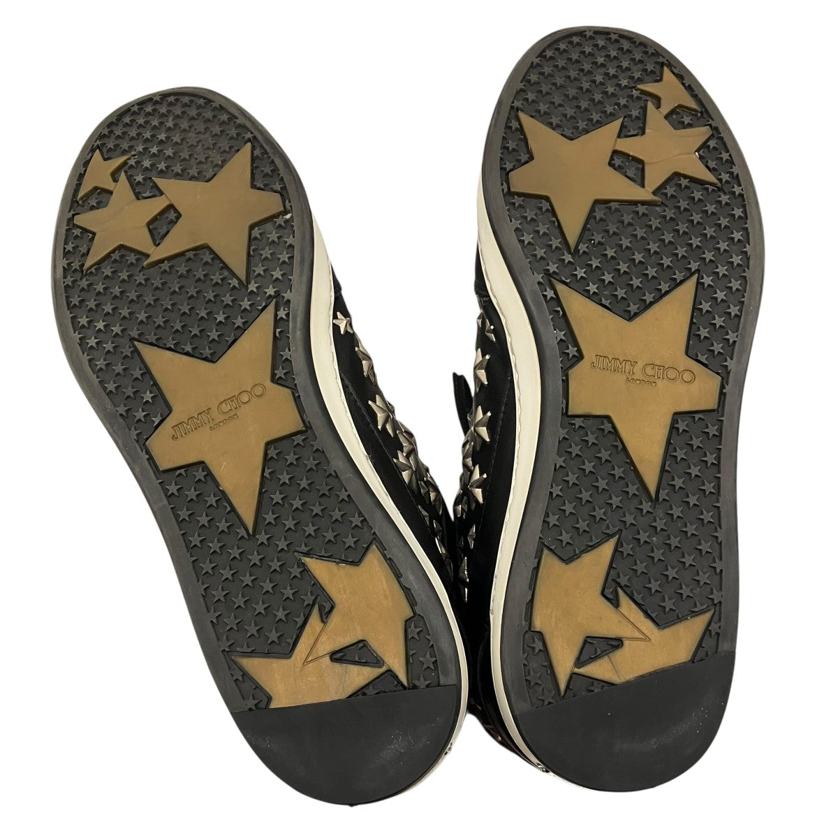 JIMMY CHOO(ジミーチュウ) スタースタッズスニーカー ブラック