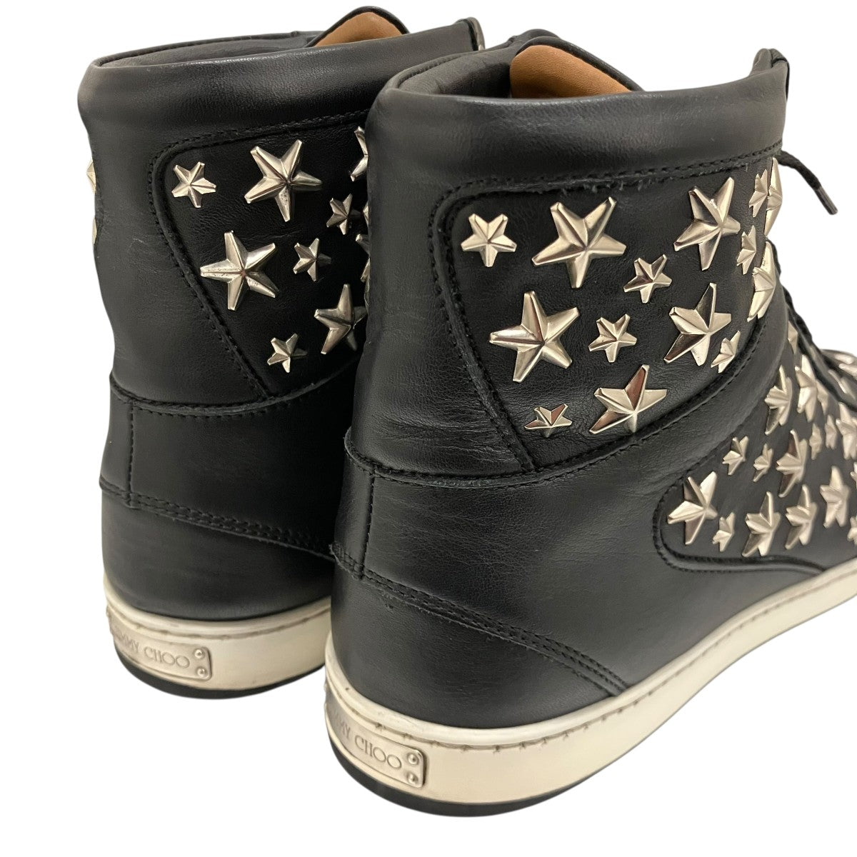 JIMMY CHOO(ジミーチュウ) スタースタッズスニーカー ブラック