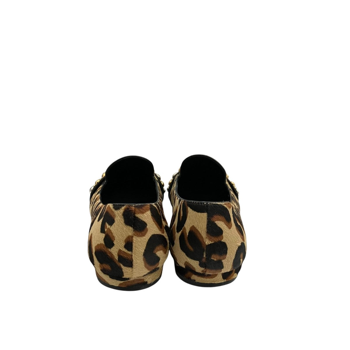LOUIS VUITTONレオパードパンプス LOUIS VUITTON(ルイヴィトン) スタッズレオパードパンプスMA0143 M