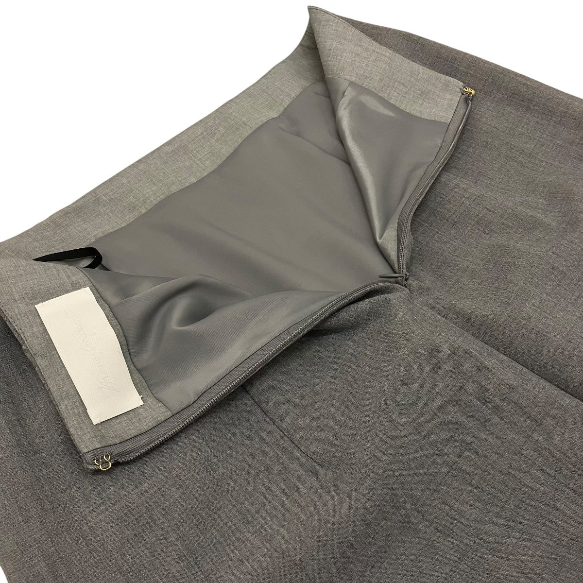 mame kurogouchi 26SS【CURVED DART I−LINE SKIRT】ペンシルスカートMM26SS-SK021 古着・中古-5枚目のアイテム画像