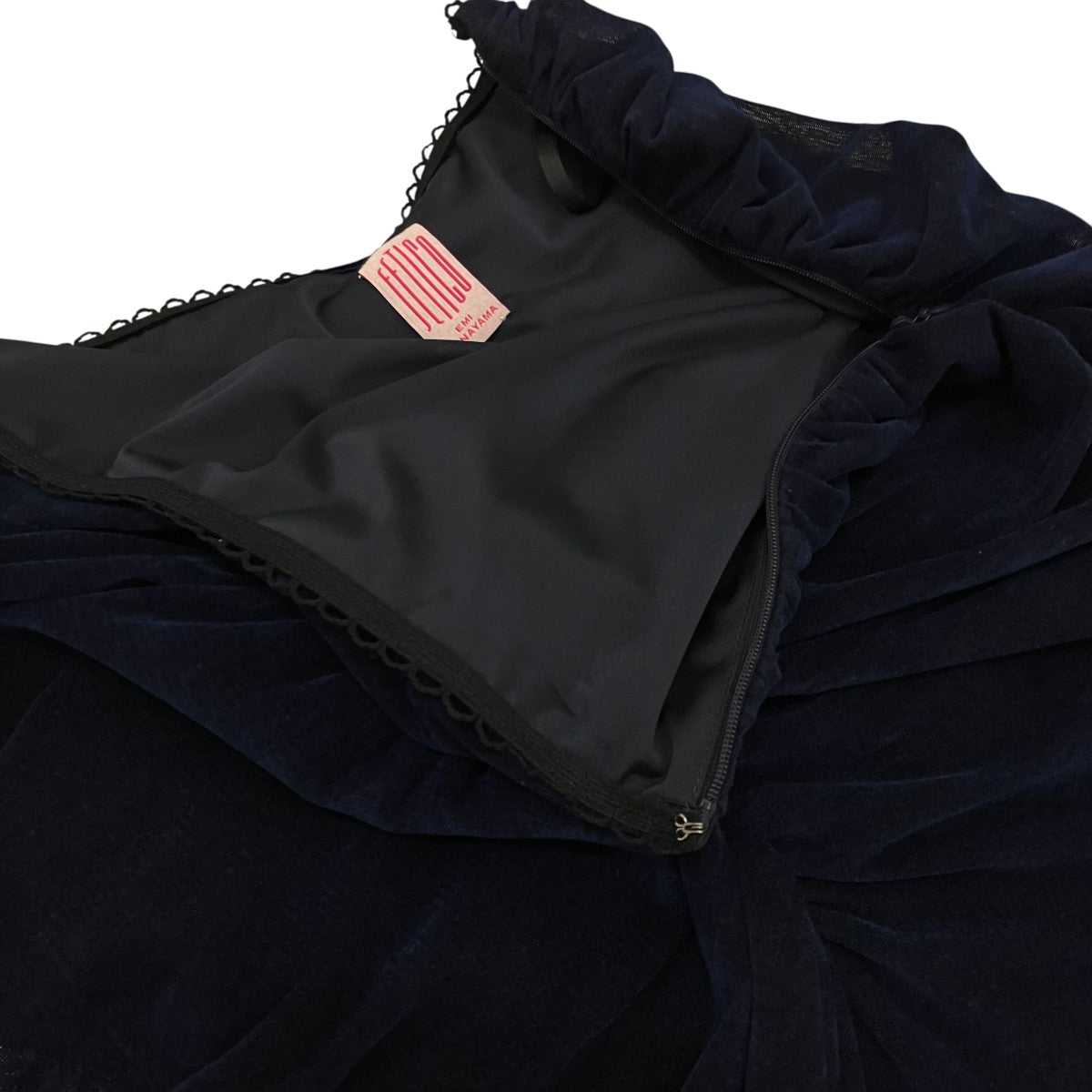 FETICO 【VELVET TULLE GATHERED SKIRT】ギャザースカートFTC252-0407 古着・中古-5枚目のアイテム画像