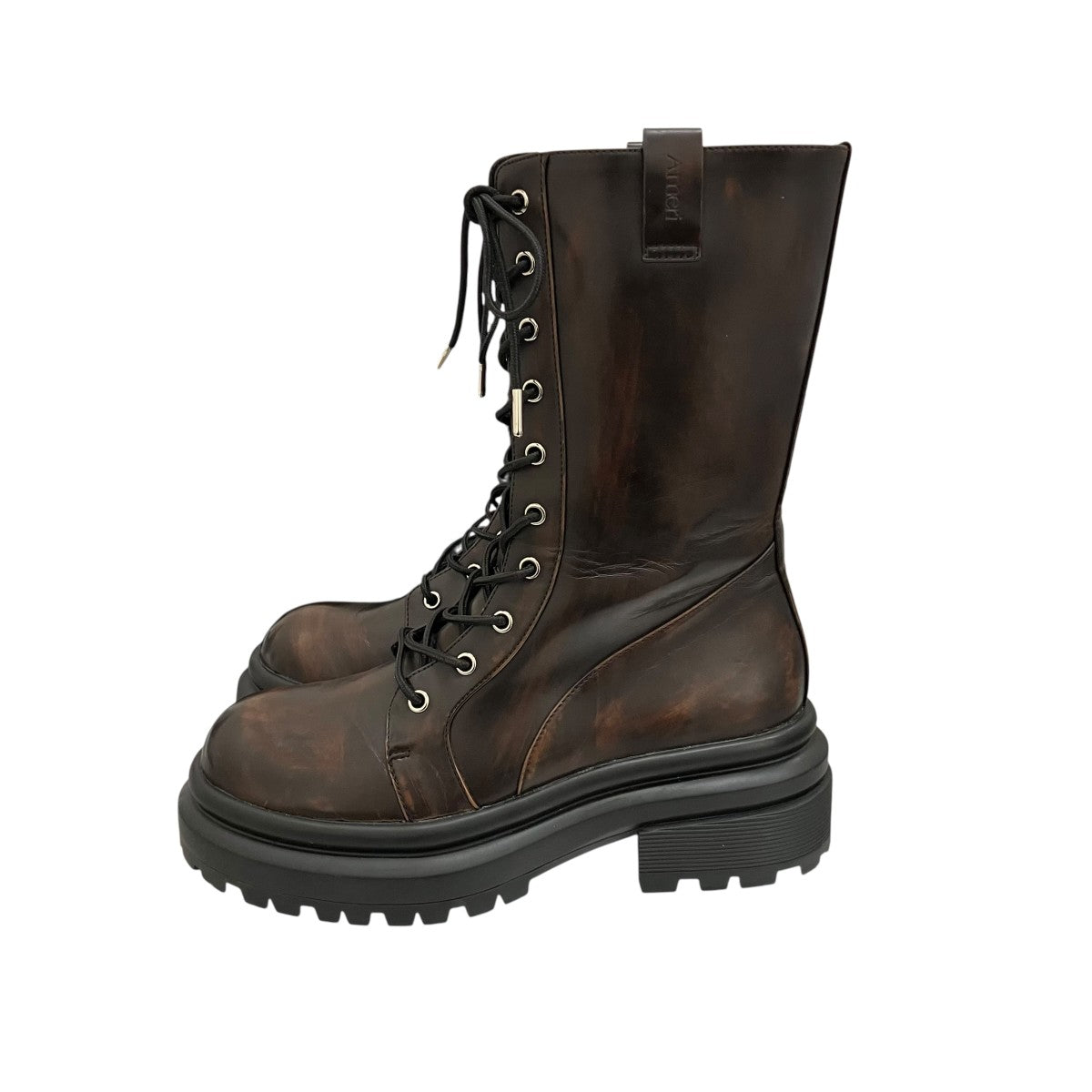 【LACE UP TANK SOLE BOOTS】ブーツ0125212710900