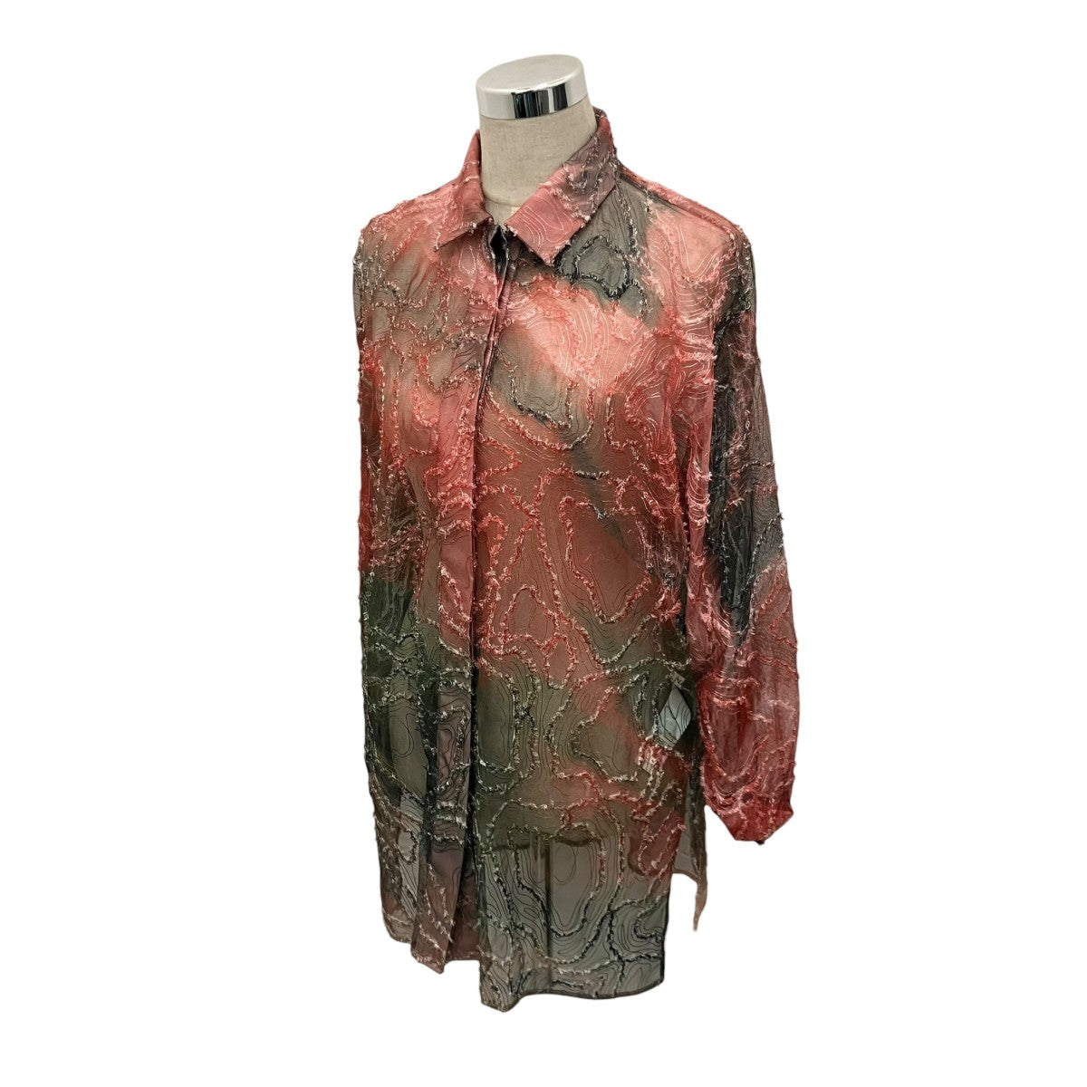 AMERI 【RIPPLE SHAGGY ART SHIRT】シャギーアートシャツ0125104610600 古着・中古-1枚目のアイテム画像