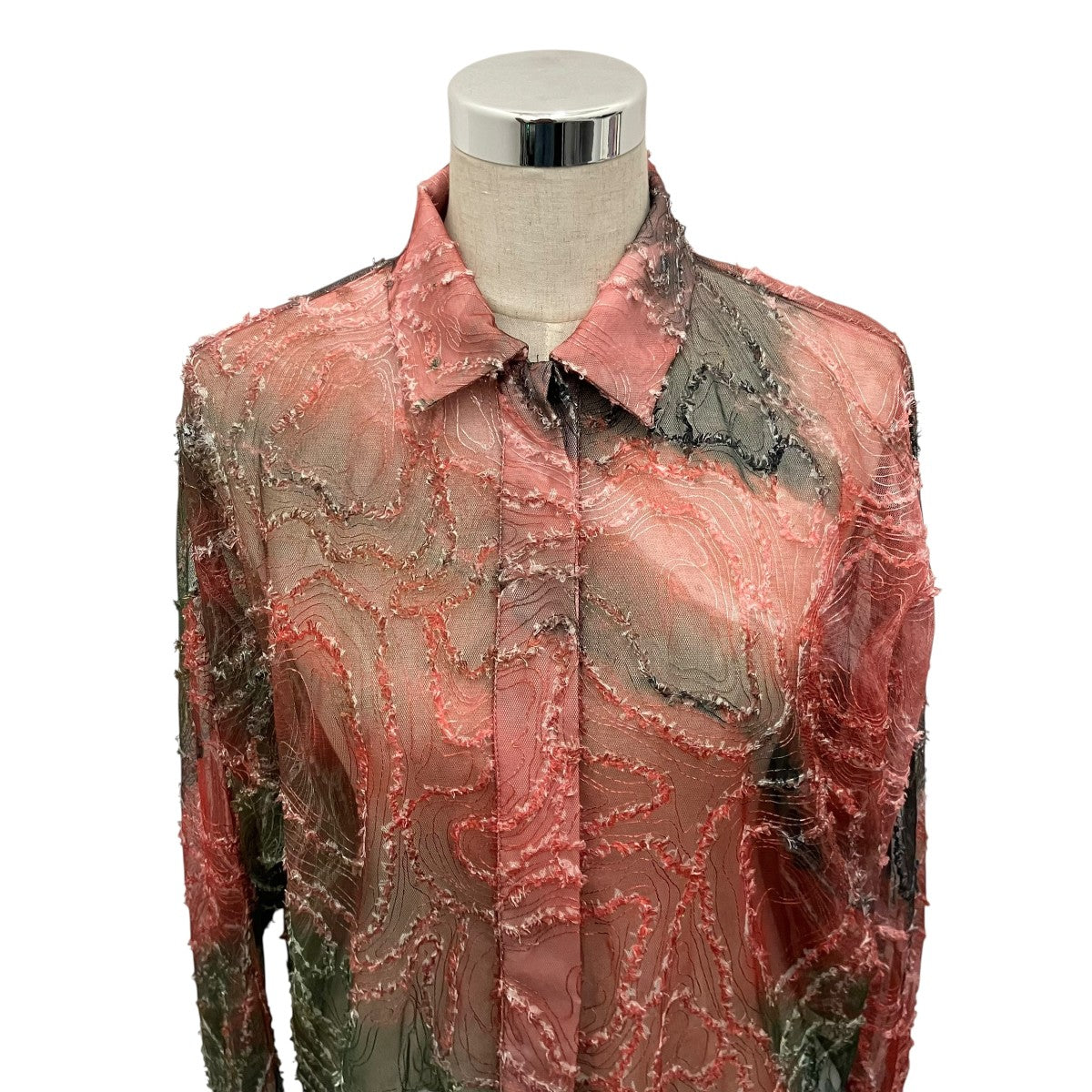 AMERI 【RIPPLE SHAGGY ART SHIRT】シャギーアートシャツ0125104610600 古着・中古-4枚目のアイテム画像