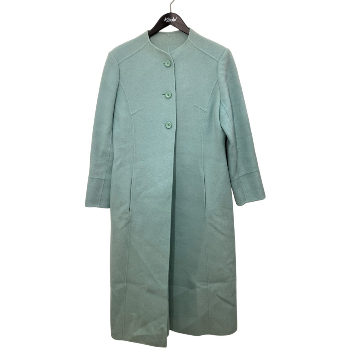 BALENCIAGA La Modeノーカラーロングコート2668-1361 古着・中古-1枚目のアイテム画像
