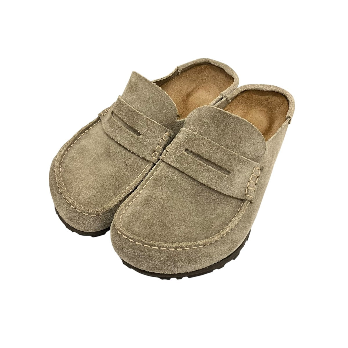 BIRKENSTOCK 【NAPLES WRAPPED】ハーフクロッグ 古着・中古-1枚目のアイテム画像